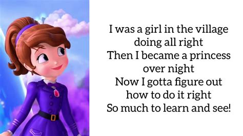 Sofia The First Lyrics .